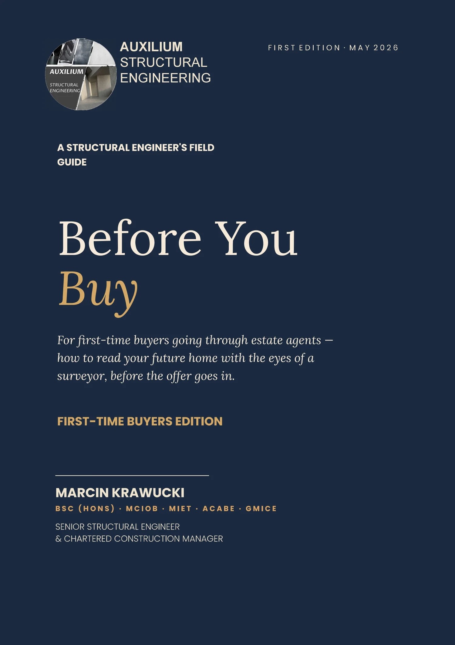 BEFORE YOU BUY - FIRST EDITION