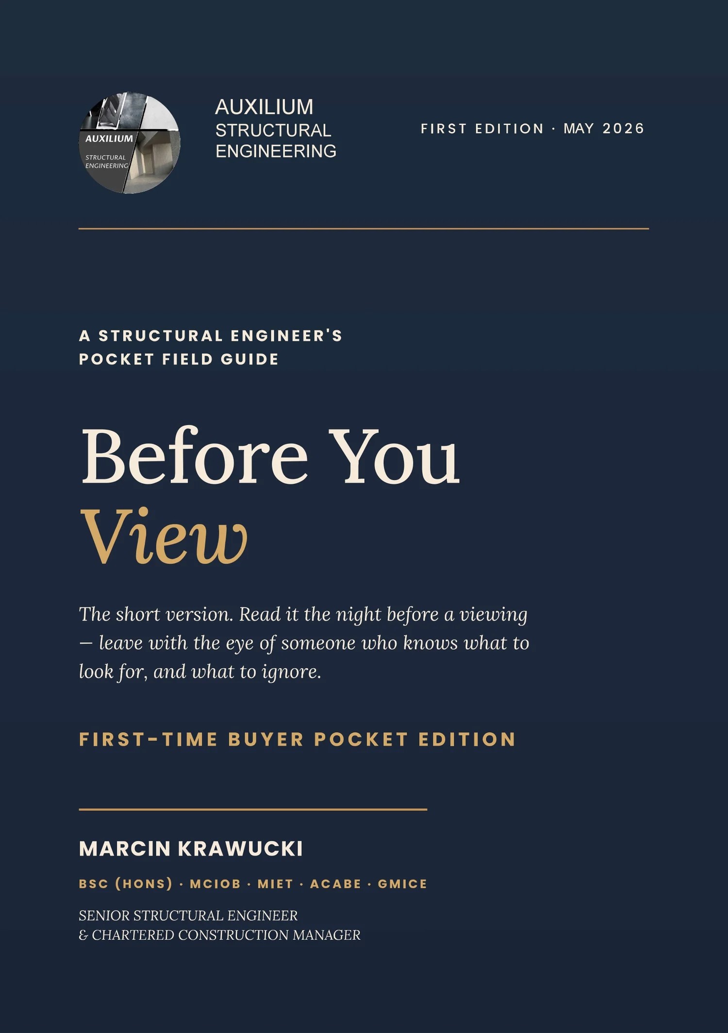BEFORE YOU VIEW - FIRST EDITION