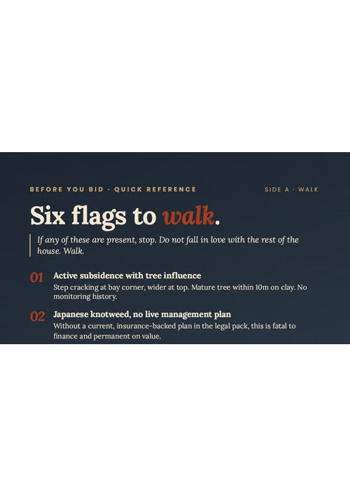 Red Flag Quick Reference